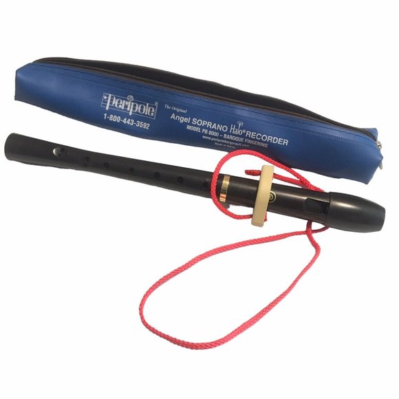 Peripole The Original Angel Soprano Halo Recorder PB 6000-Baroque Fingering - Picture 1 of 9